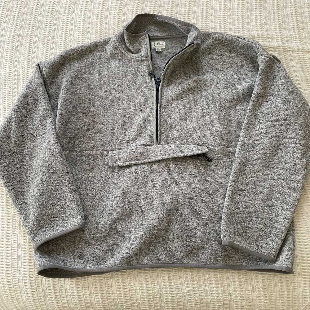 J. Crew Polartec® sherpa fleece pocket pullover